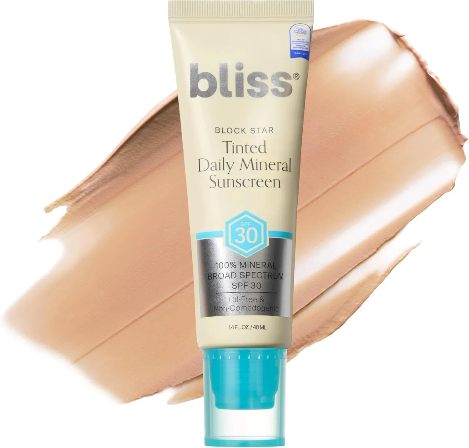 Тонированный солнцезащитный крем для лица SPF 30 Bliss Block Star 1.4 fl oz