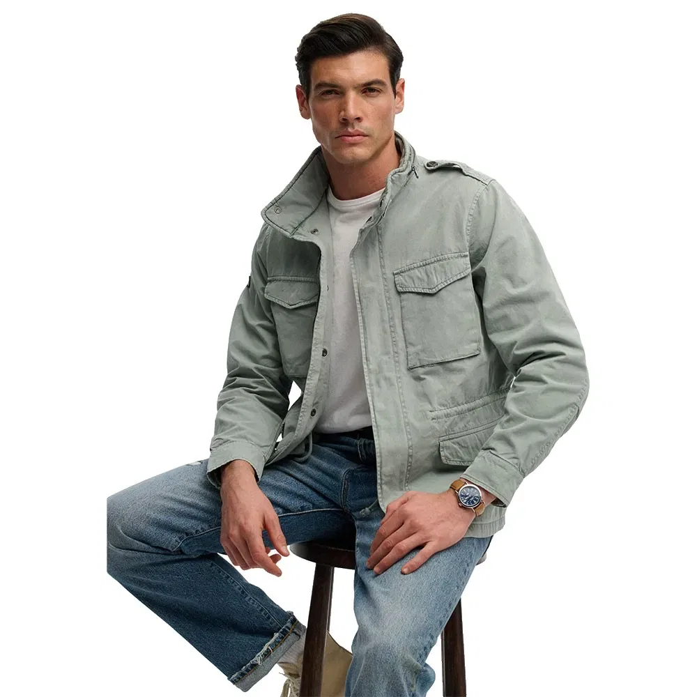 Куртка M65 Superdry, зеленый — фото 4