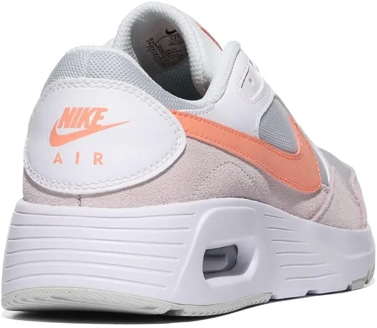 Детские кроссовки для мальчиков Air Max Sc Nike, White/Crimson Bliss/Light Violet — фото 4