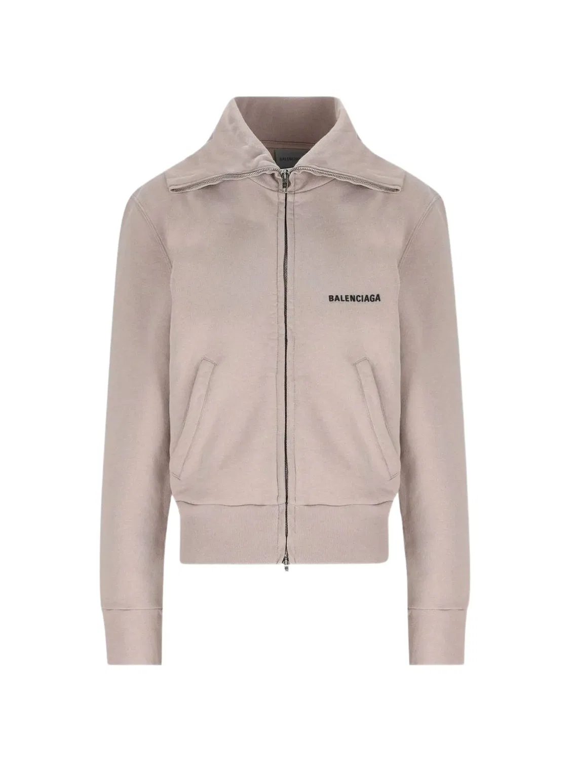 Свитшот из джерси Balenciaga, нейтральные