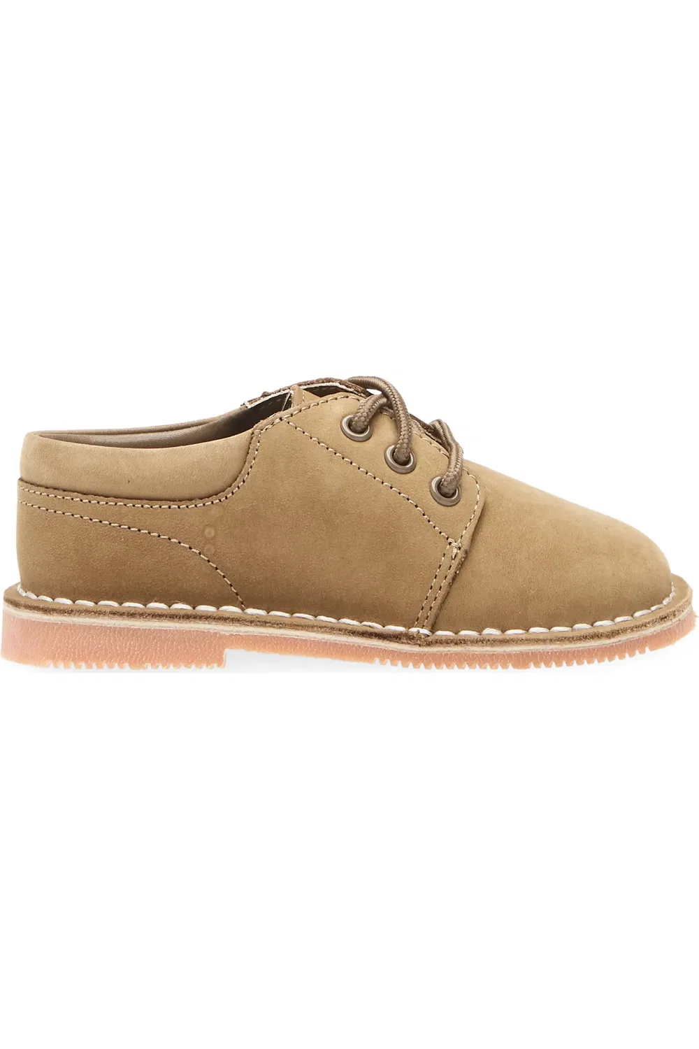 Детские ботинки на шнуровке кожаные Tyler L'AMOUR, Nubuck Khaki — фото 3