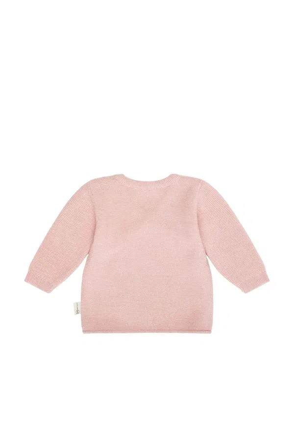 Комплект из кардигана и брюк хлопковый Unisex set tr Steiff silver pink, розовый — фото 3