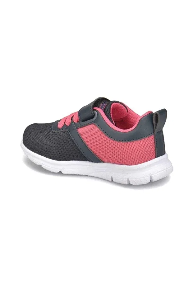 Детские повседневные туфли для девочек на липучке Kinetix, Navy Blue-Pink — фото 4