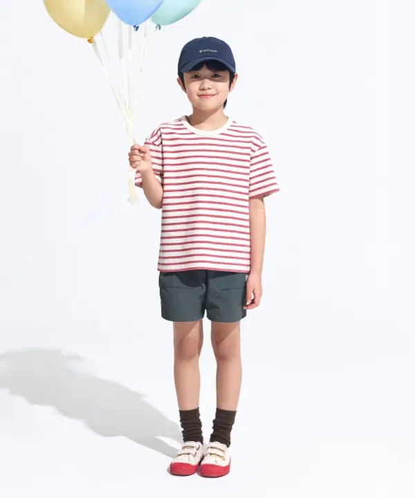 Шорты детские Taslan, Urban, Snowpeak Apparel Kids, зеленые — фото 3