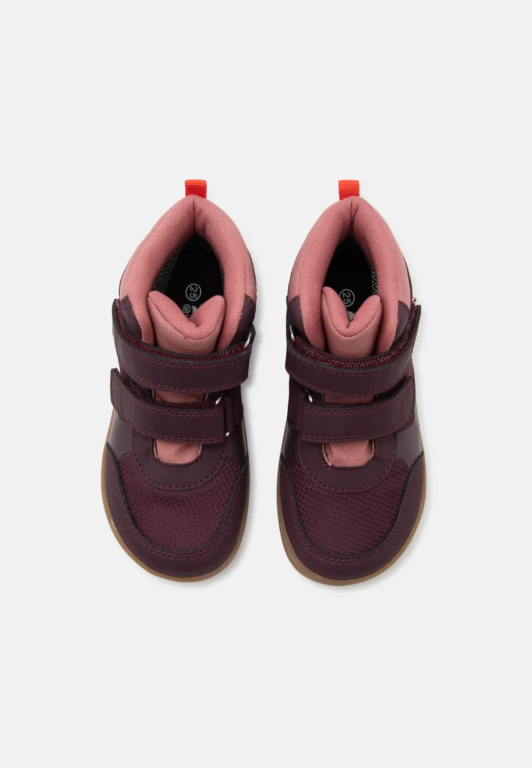 Ботинки Aspen barefoot mid wp унисекс - классические ботильоны Viking, Plum — фото 4