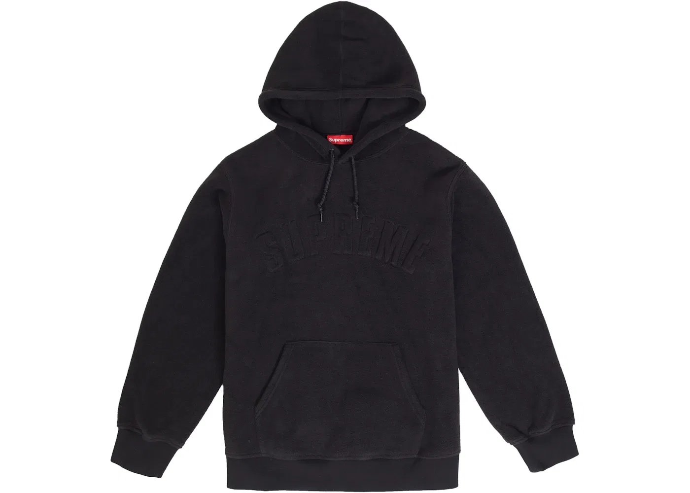 Мужская худи с капюшоном Polartec Supreme, Black