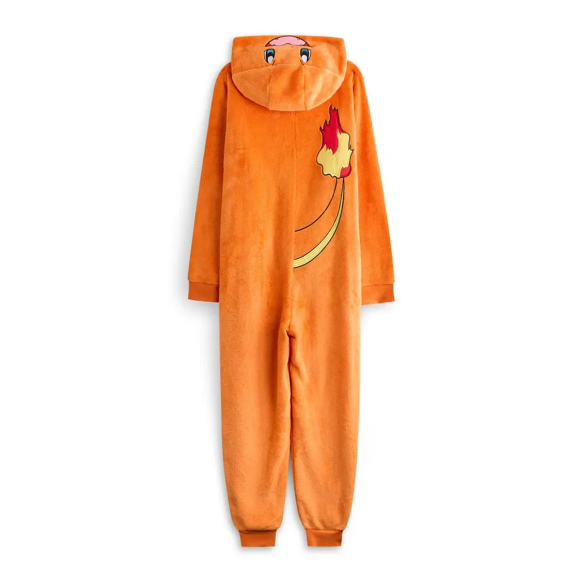 Детский комбинезон-кигуруми с принтом Charmander Pokemon, Orange — фото 2