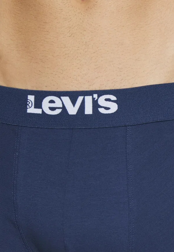 Мужские базовые трусы, комплект из 6 штук - боксеры Levi'S, темно-синий — фото 4