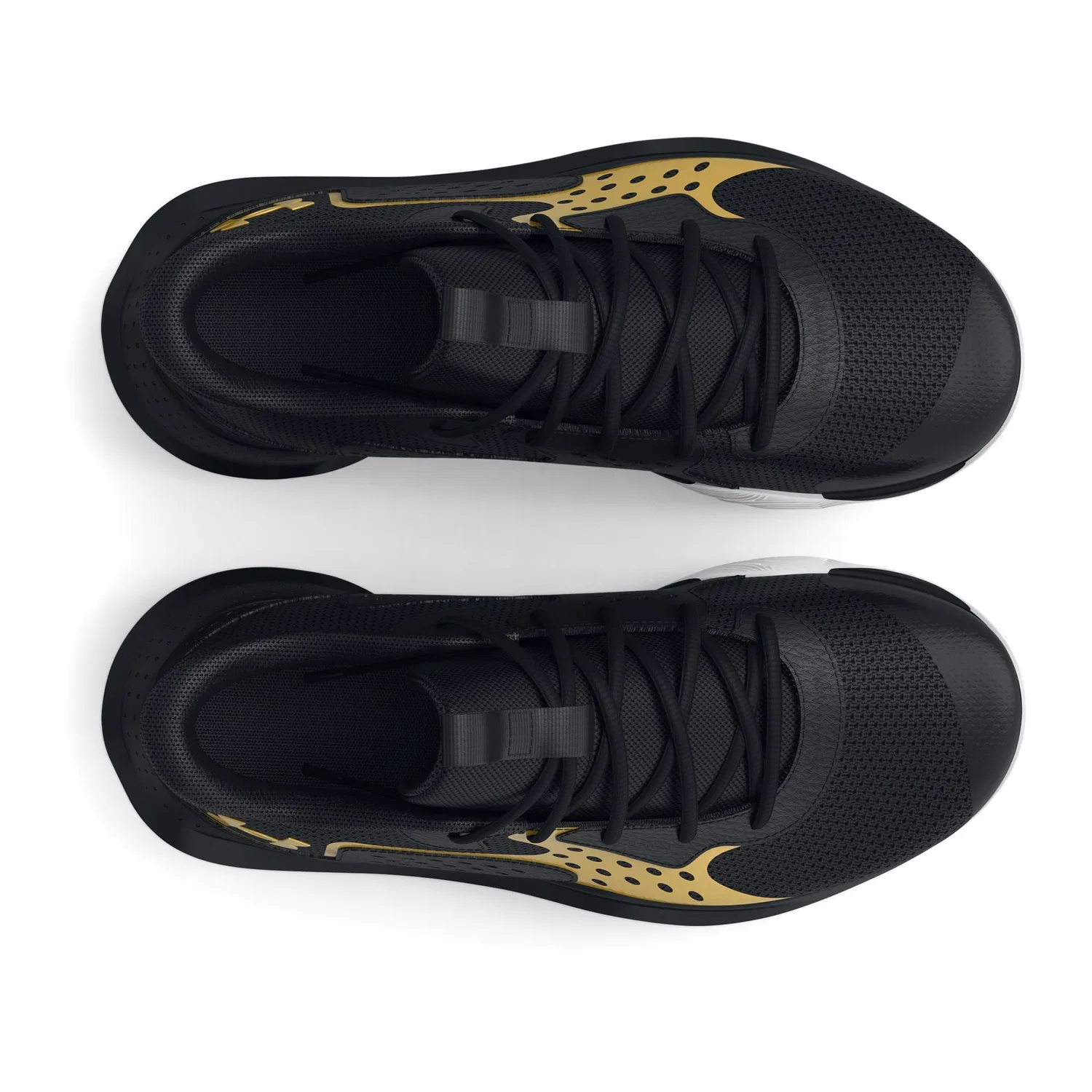 Детские баскетбольные кроссовки для мальчиков Grade School Jet '23 Under Armour, Black — фото 3