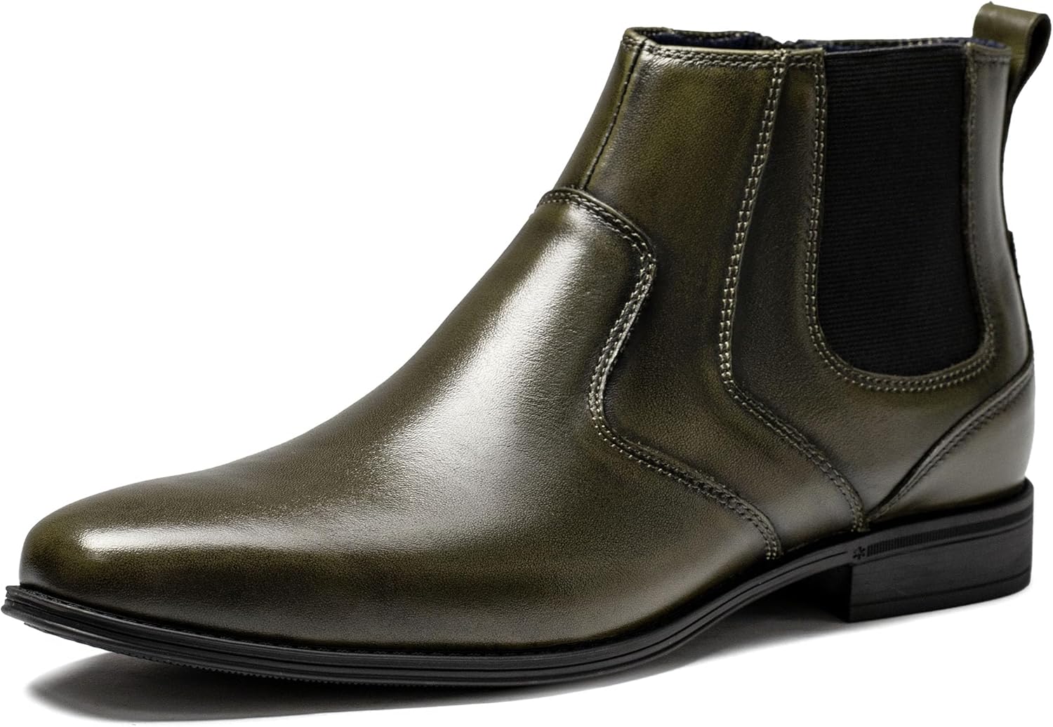 

Мужские ботинки Chelsea Holy Dove - натуральная кожа, ботинки Chelsea для мужчин с боковой молнией, повседневные ботинки на липучке, ботинки-чукка и оксфорды, зеленый