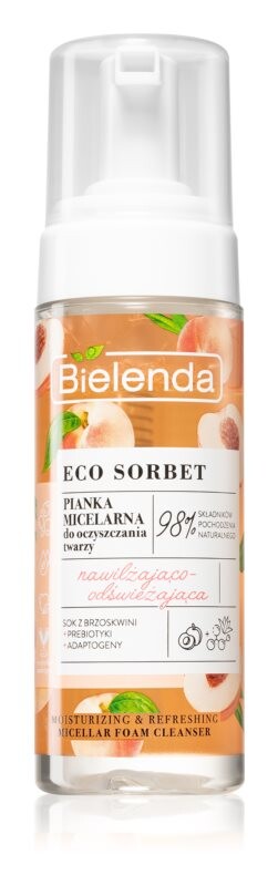 

Мицеллярная очищающая пенка Bielenda Eco Sorbet Peach