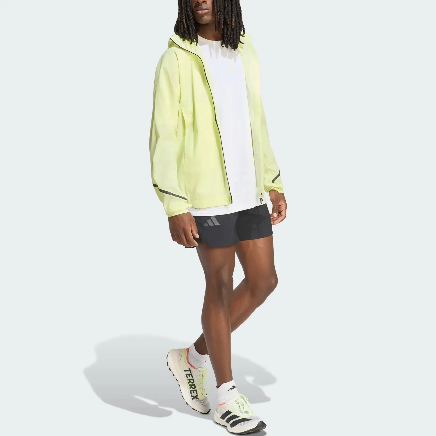 Ветровка Terrex, Light Neon Yellow, Adidas — фото 4