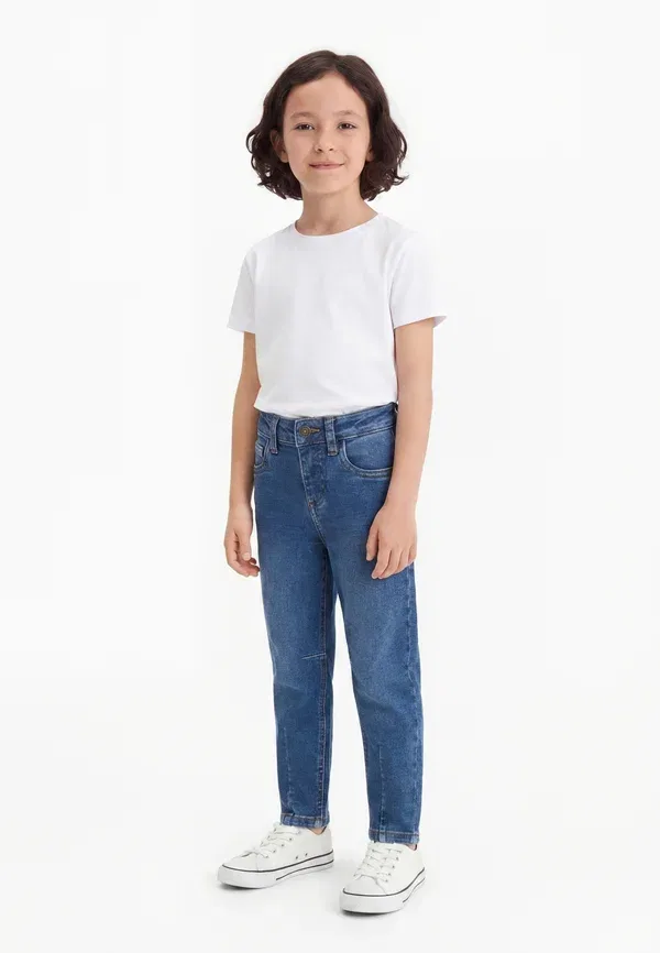 Брюки джинсовые Balloon fit Name It, faded denim, выцветший деним