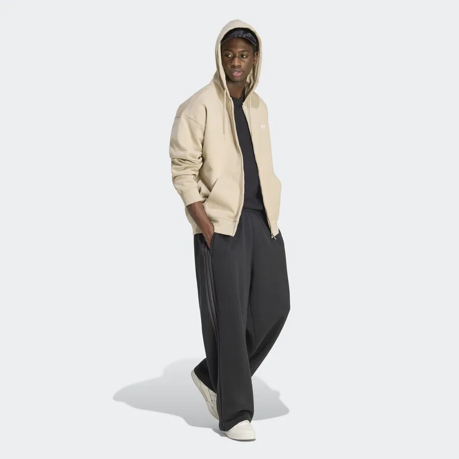 Худи на молнии ADIDAS ORIGINALS 'ESS' в цвете Kitt — фото 3