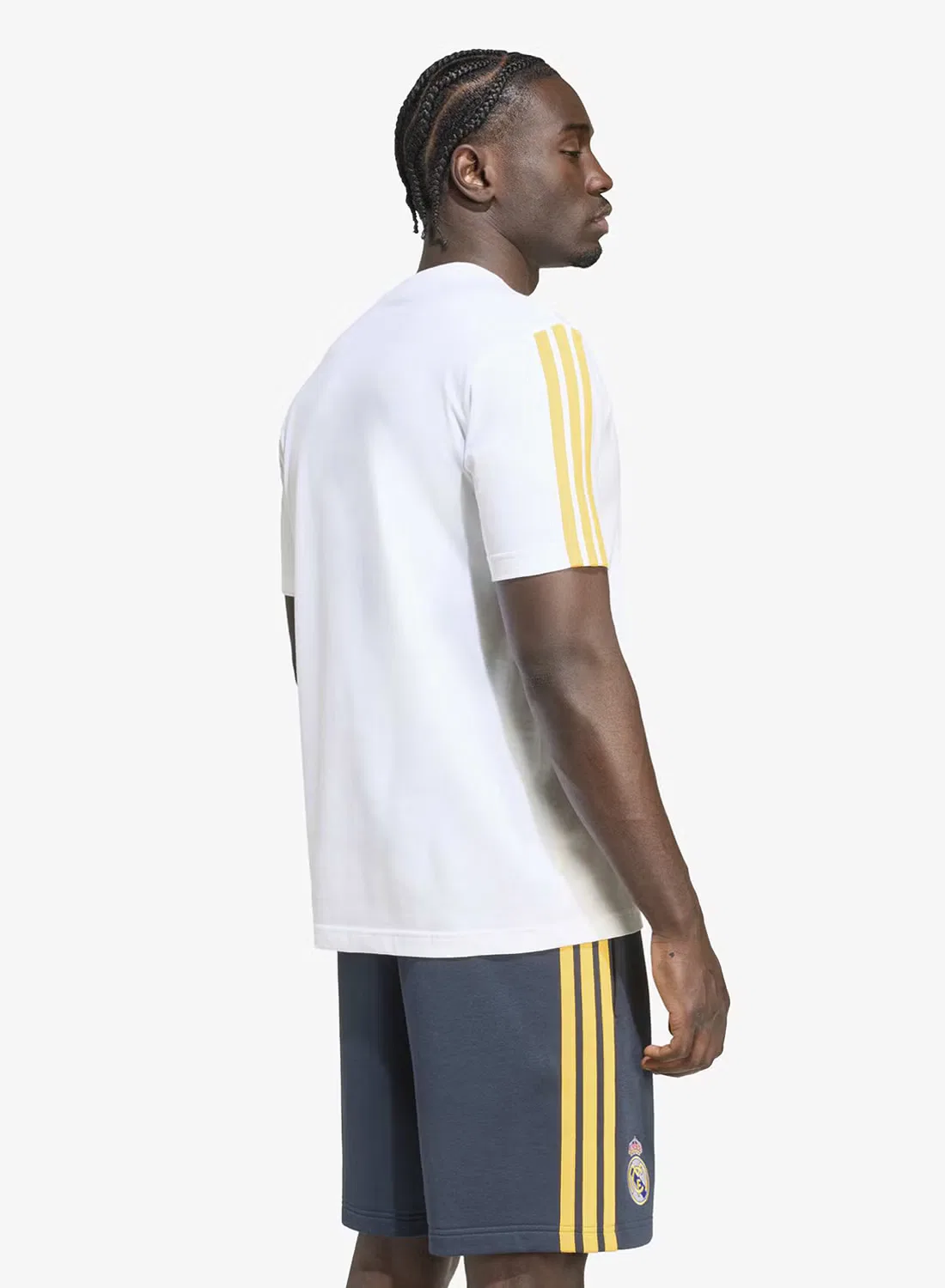 Футболка с коротким рукавом Real Madrid DNA Adidas, белый — фото 2