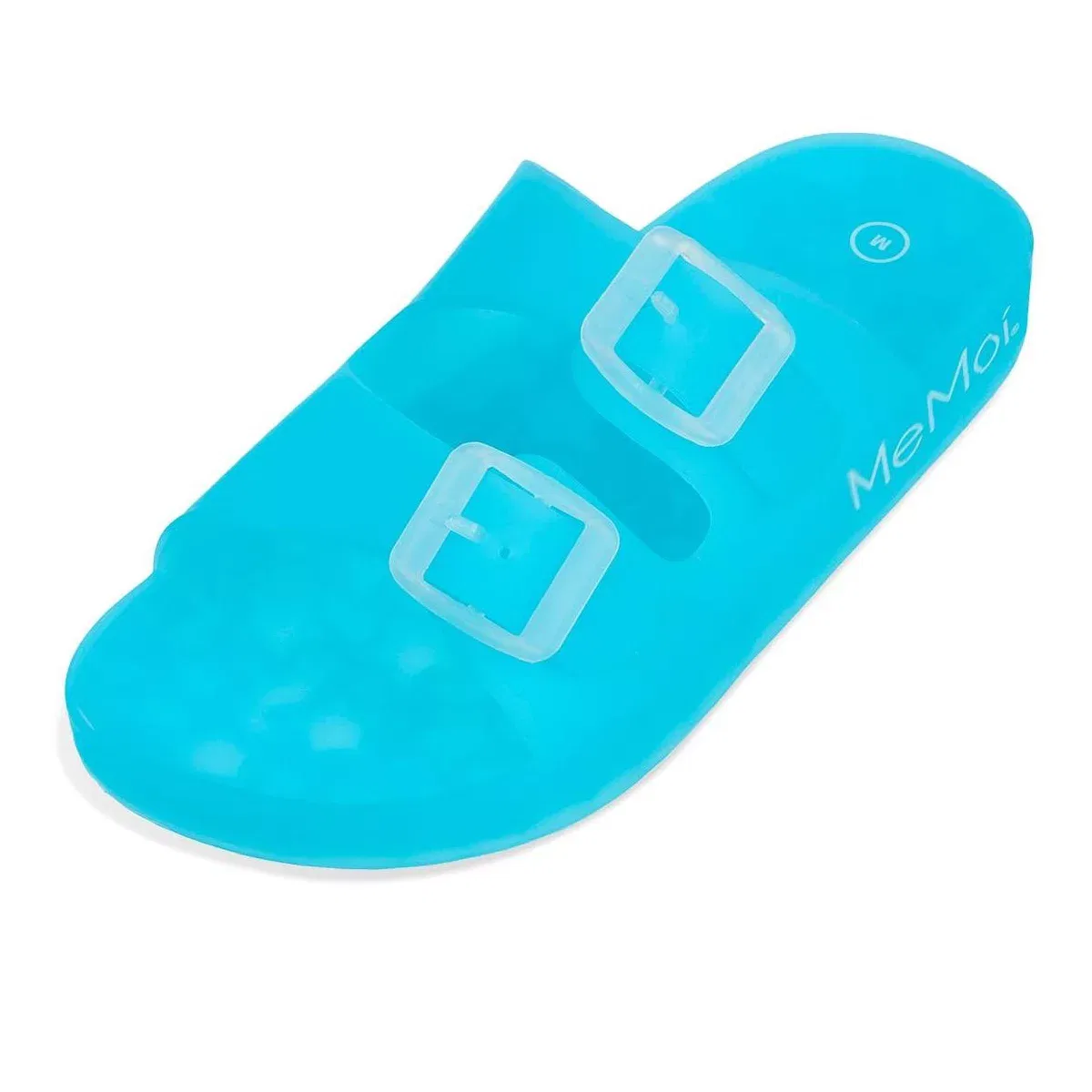 Детские сандалии-слайды с принтом Memoi Double-Buckle Jelly Slide, MENS FOOTWEAR/SHOECARE, Blue