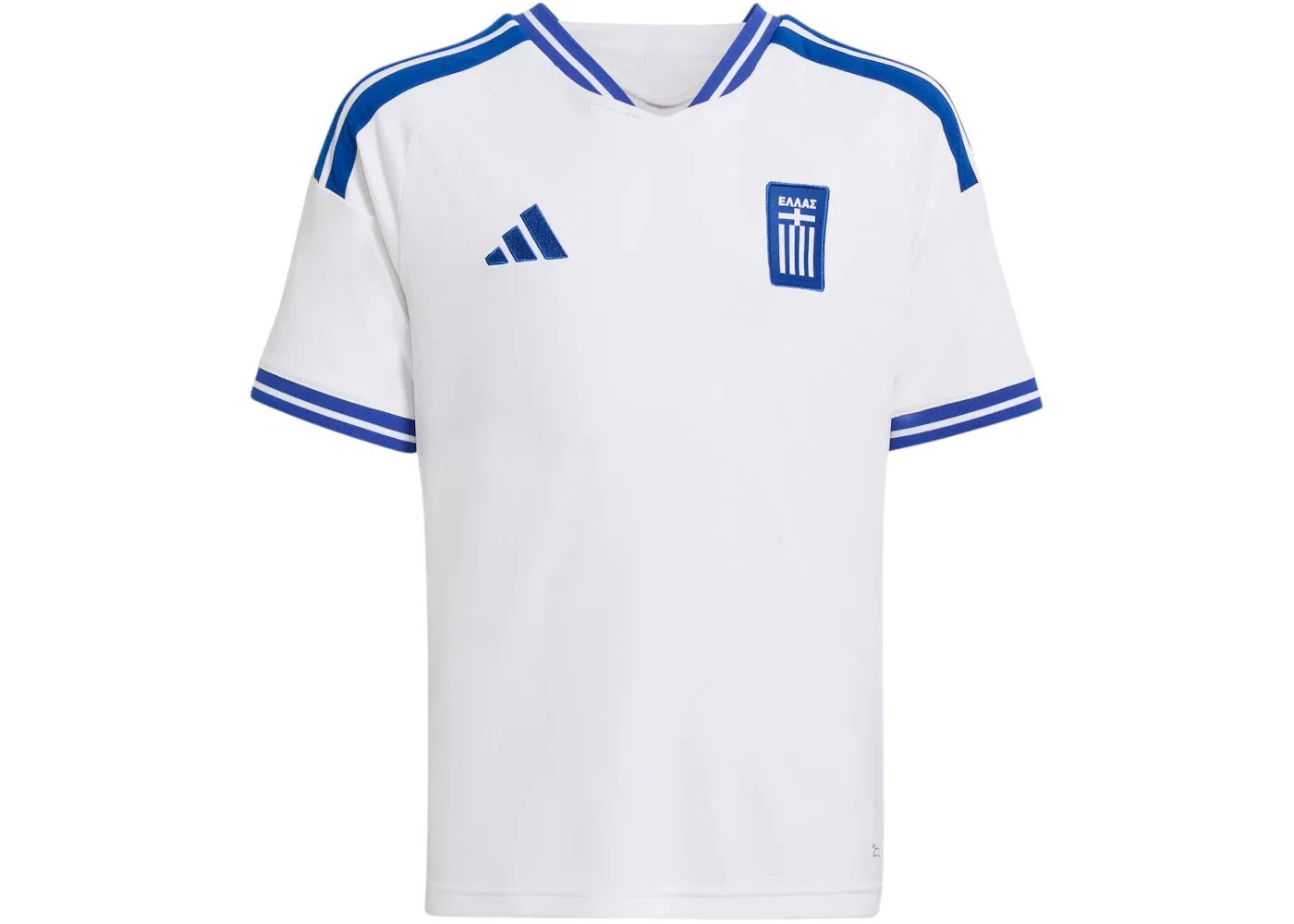 Детская футбольная джерси с длинным рукавом Jersey Adidas, White