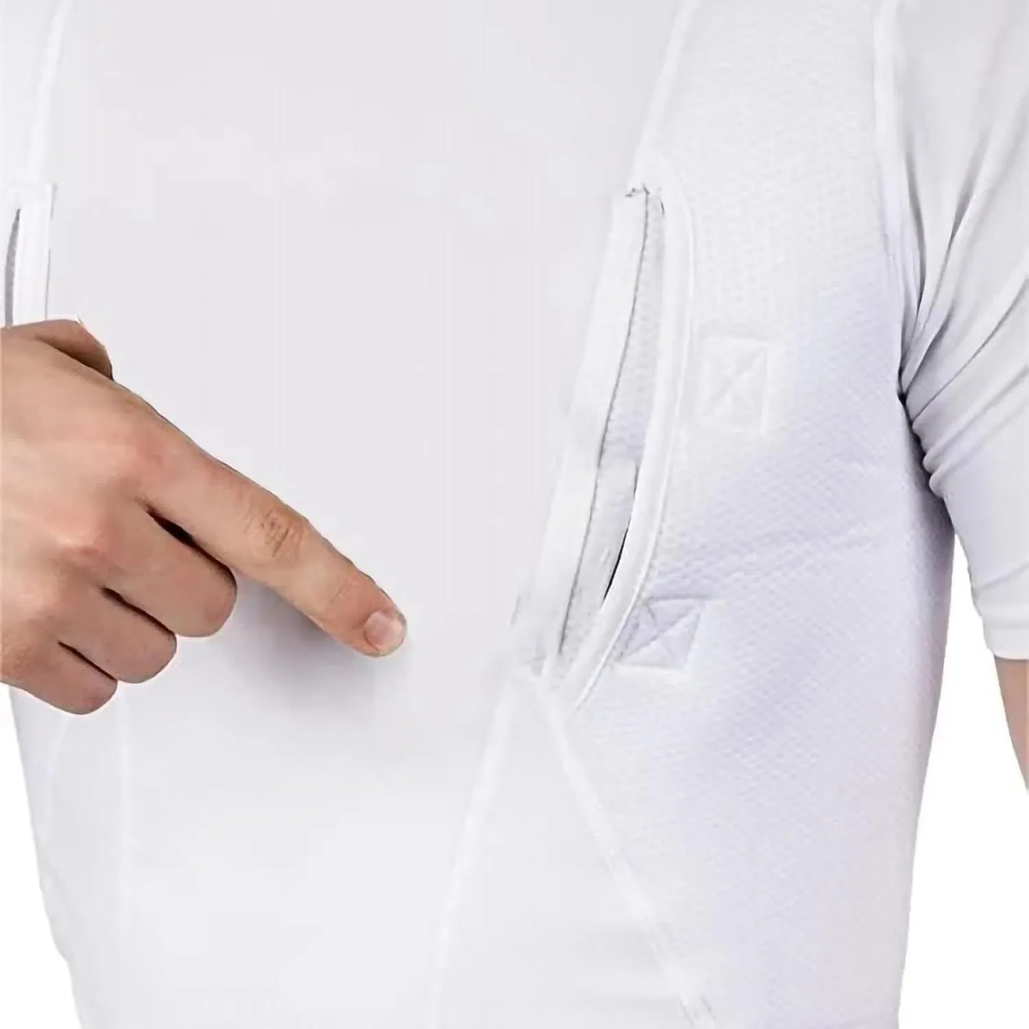 Мужская быстросохнущая футболка Athletic Tee, White — фото 2