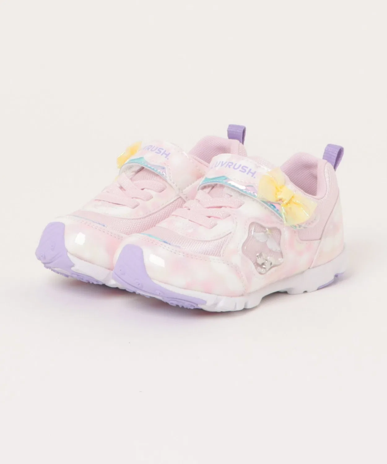 Детские кроссовки для девочек с принтом MoonStar LV 1274, Pink