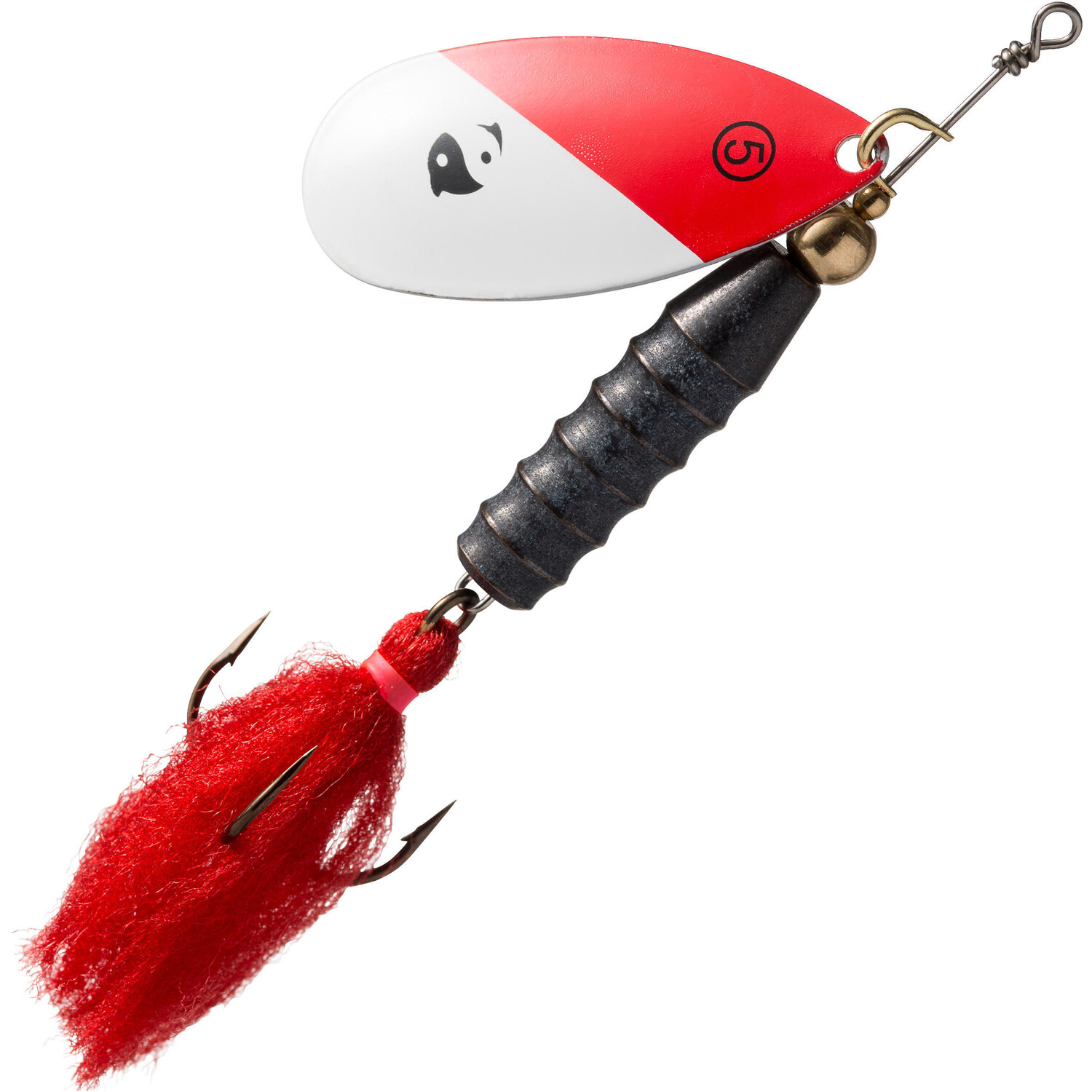 

Блесна Weta Puff Predator Fishing Gr. 5 Рыжая CAPERLAN, красный Белый