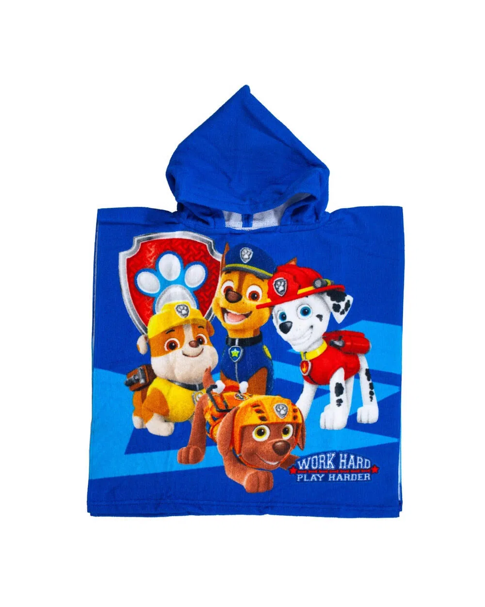Детский пончо из микрофибры Paw Patrol Sun & Surf, Bunt