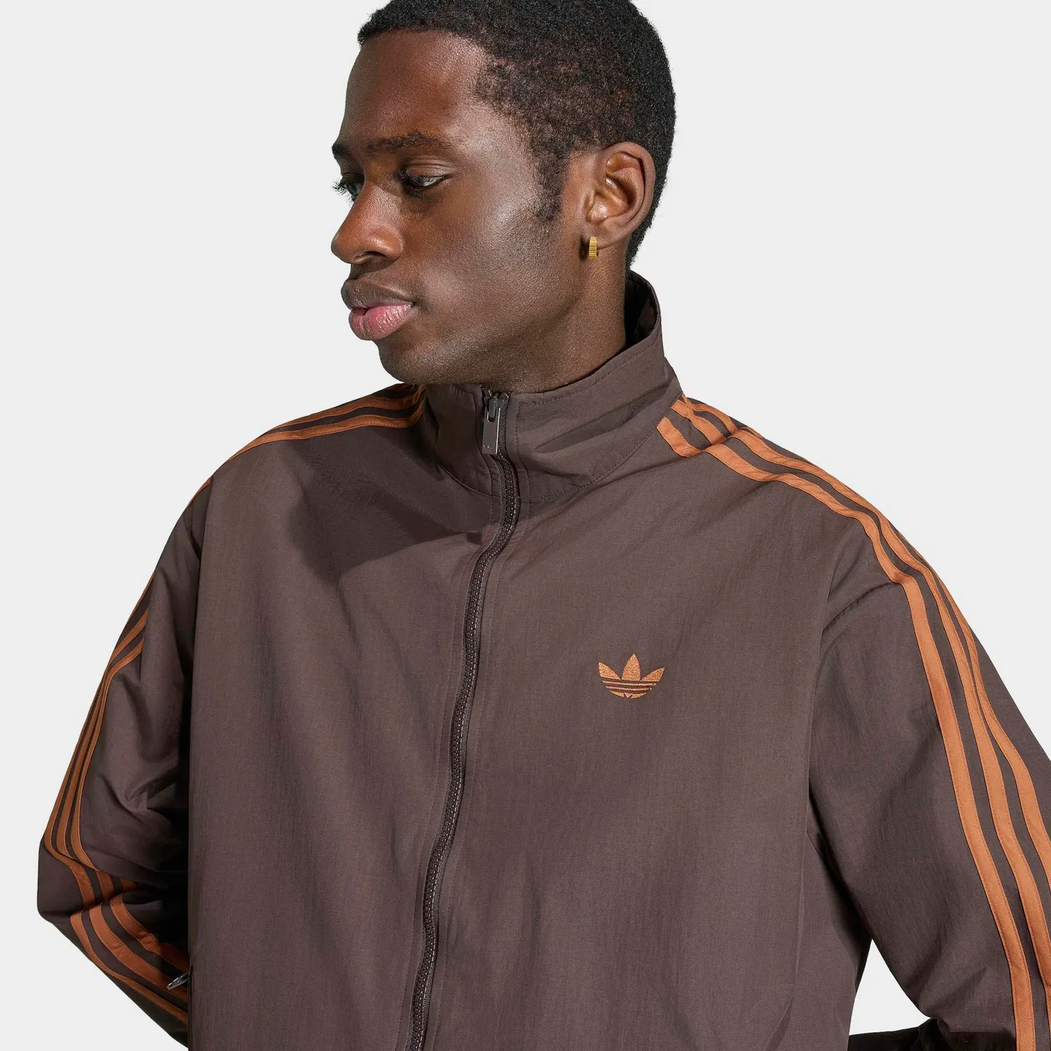 Мужская тренировочная куртка Firebird Woven Track Adidas Originals, Aurora Coffee — фото 3
