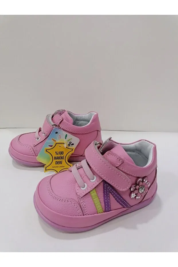 Детские туфли для девочек с ортопедической подошвой Özgür Kids, Pink