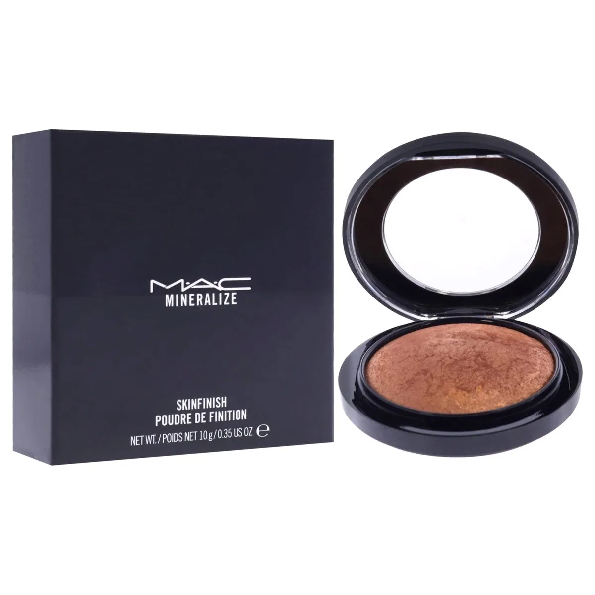 Пудра-хайлайтер MAC Mineralize Skinfinish Gold Deposit, 10 г — фото 2