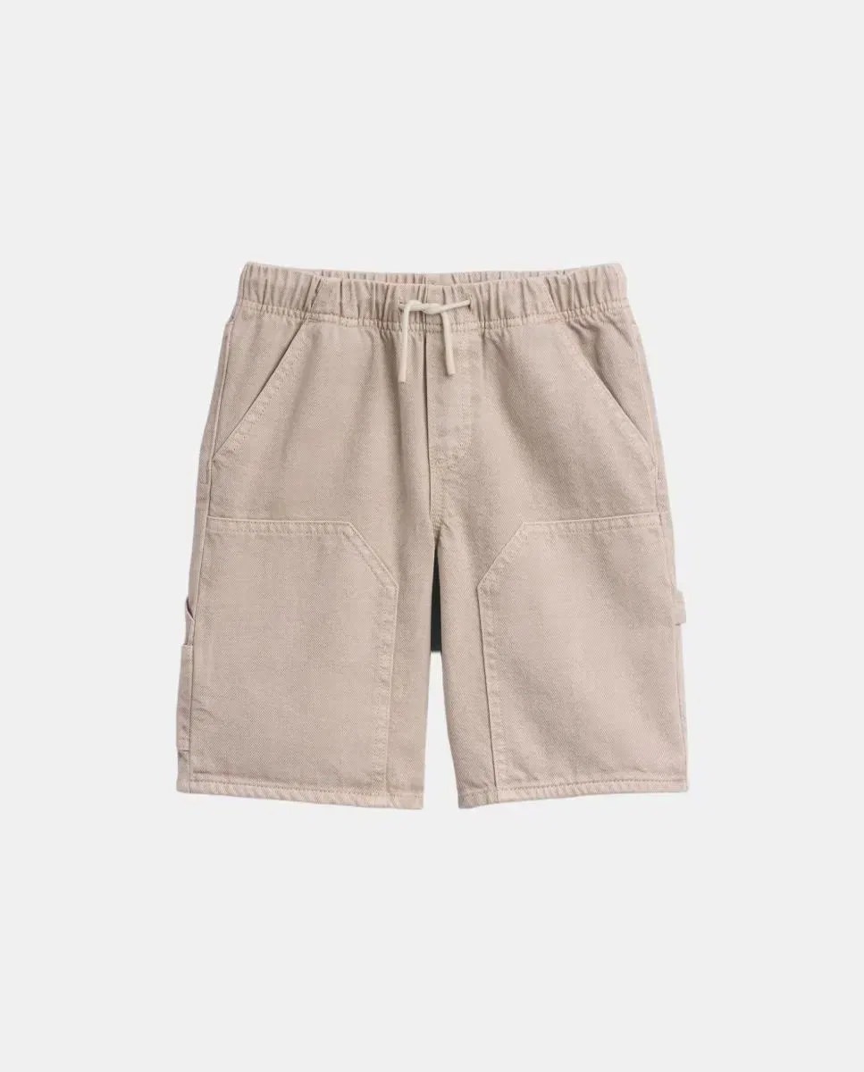 Детские шорты для мальчиков с эластичным поясом Gap, Beige — фото 4