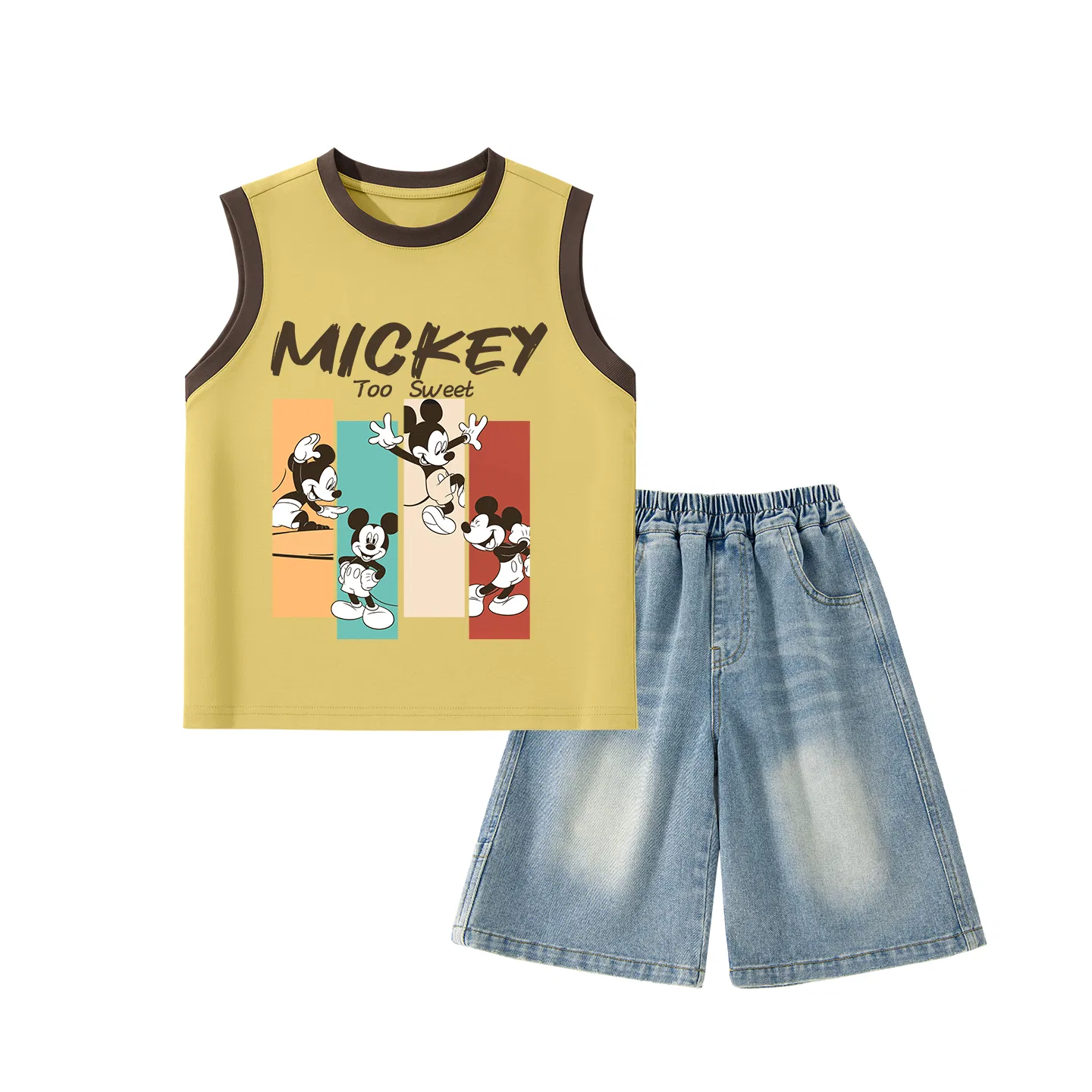 Спортивный костюм для детей, джерси, Disney, Dihemi K Blue Purple+Dihemi K Denim Blue — фото 3