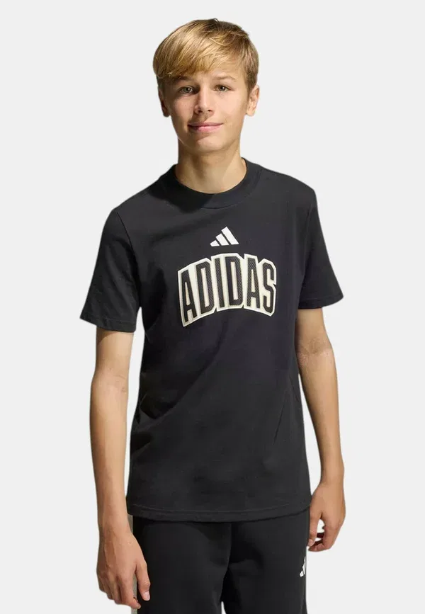 Футболка с надписью «Stadium lettering ts» - футболка с принтом Adidas Sportswear