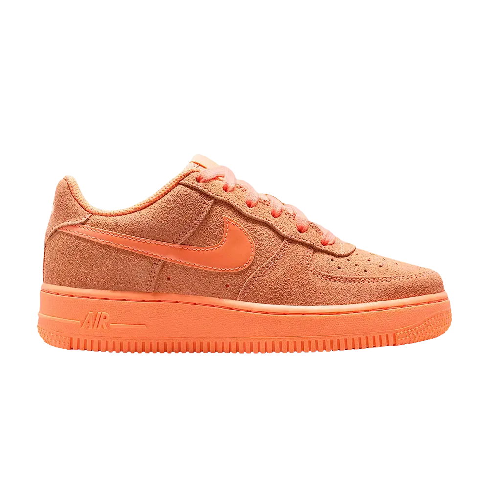 Кроссовки Nike Air Force 1 Suede GS, оранжевый