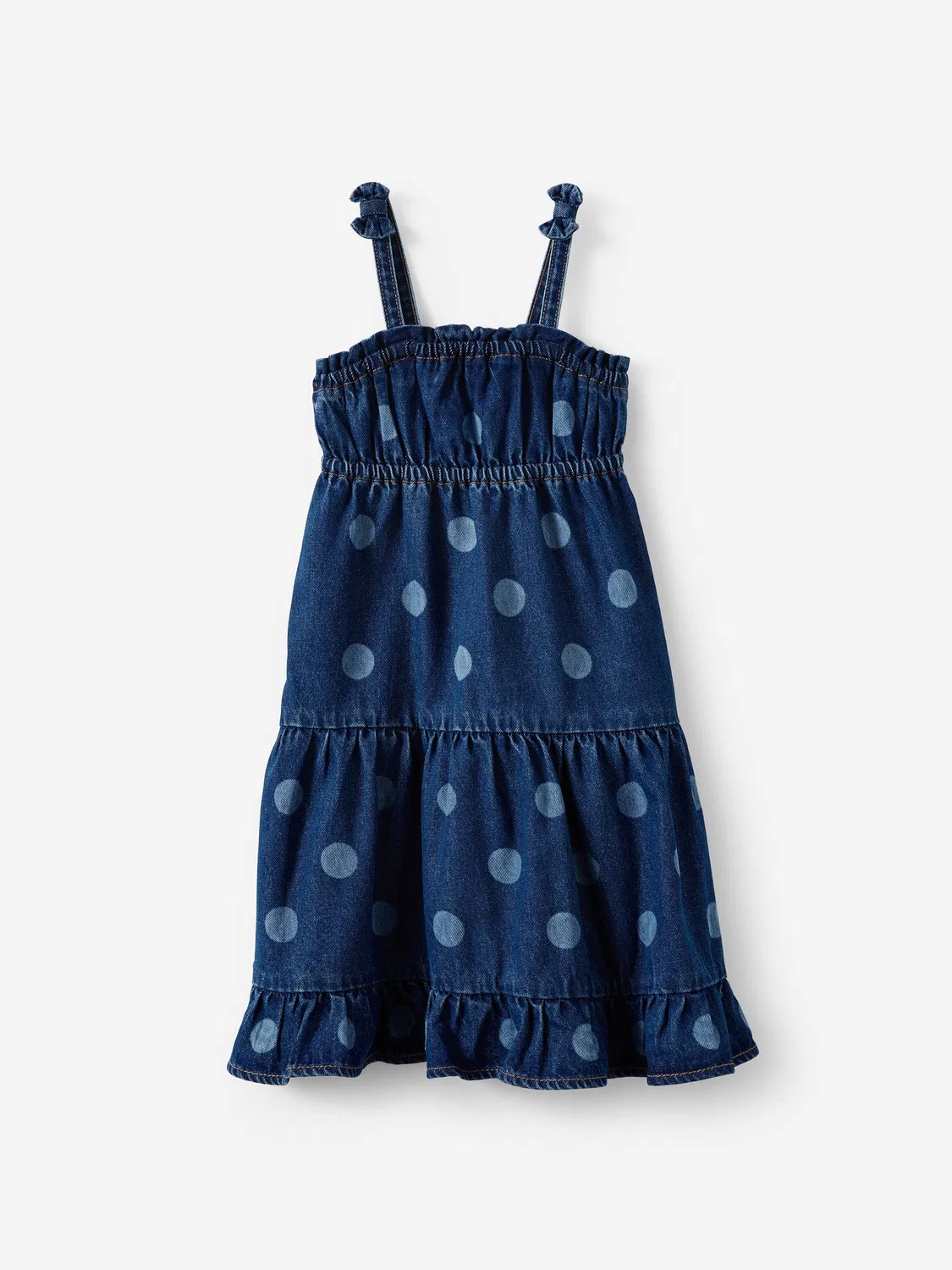 Платье джинсовое ярусное Cotton On, русалочий синий