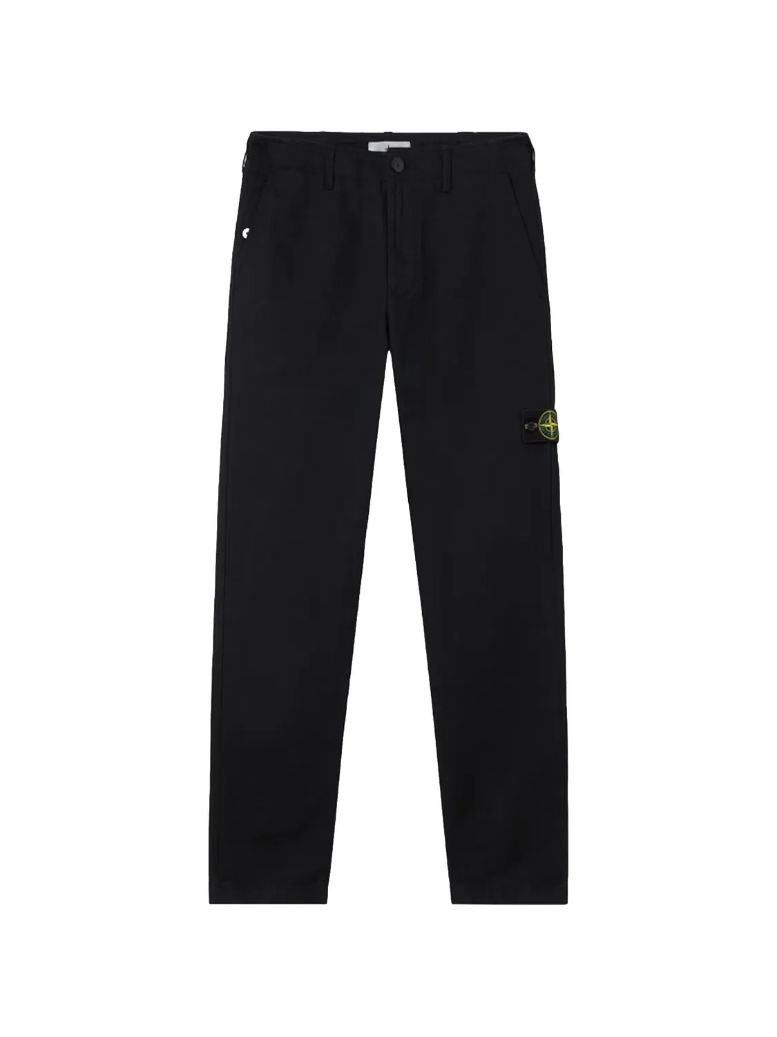 Брюки чинос черные Stone Island, черный