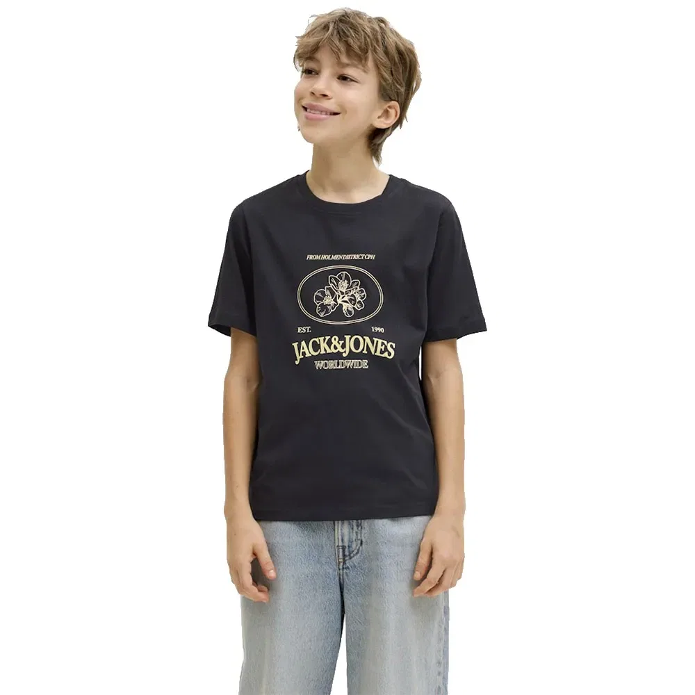 Футболка с коротким рукавом Nantucket Jack & Jones, черный