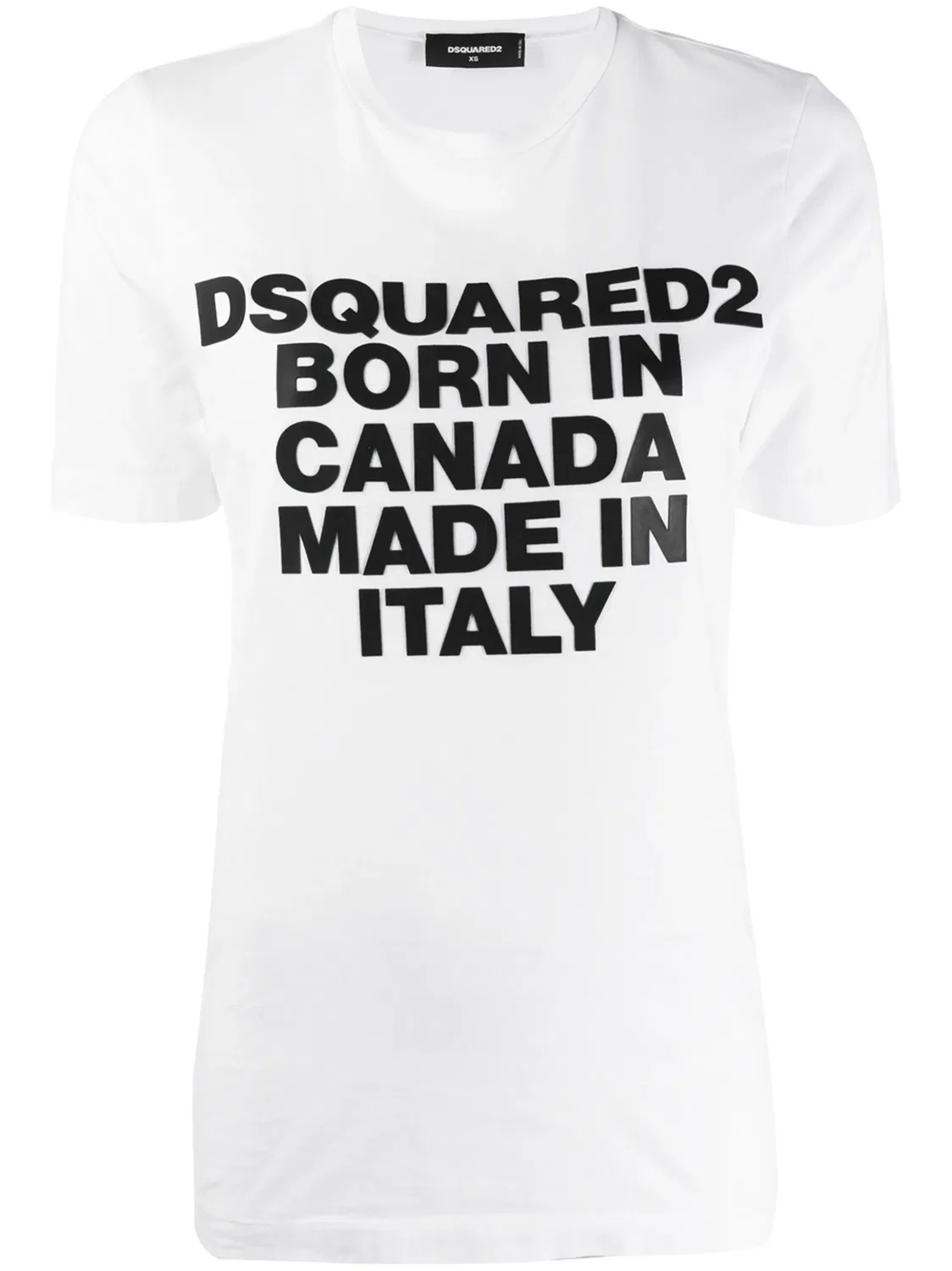 Футболка Born In Canada Dsquared2, белый