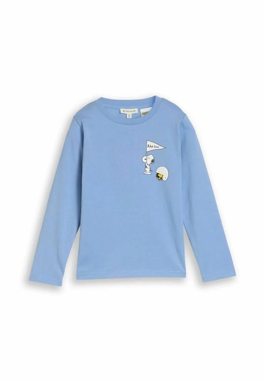 Футболка с длинными рукавами (T-shirt langarmshirt mit peanuts-rückenprint) Tom Tailor, Light Blue