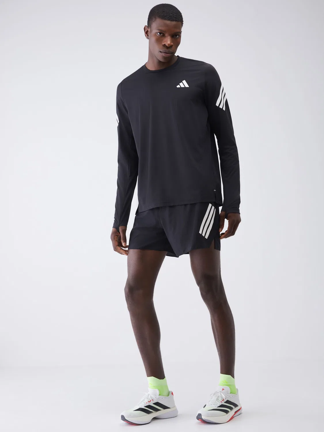 Шорты беговые Formotion adidas, черный — фото 2
