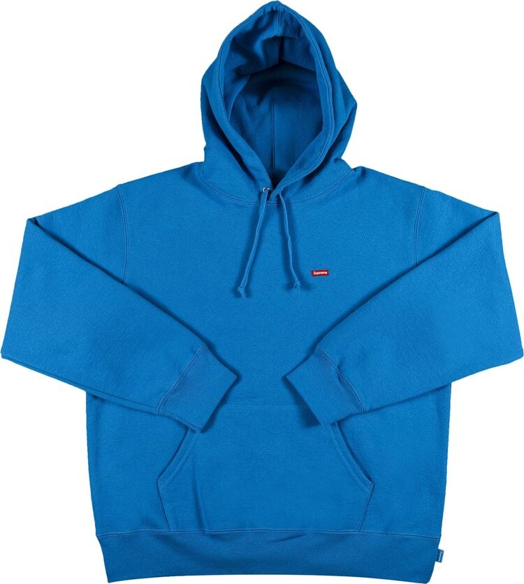 

Толстовка Supreme Small Box Hooded Sweatshirt 'Bright Blue', синий