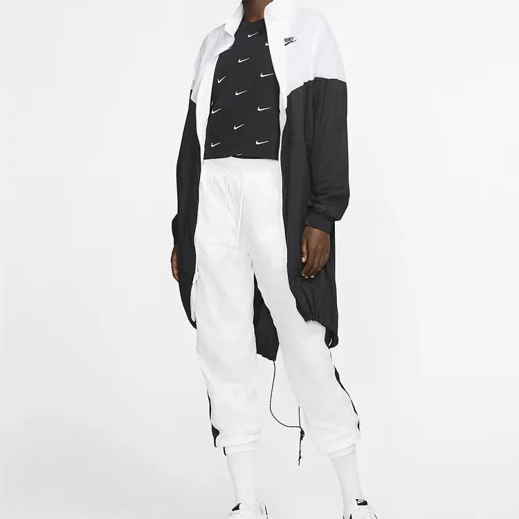 Футболка с коротким рукавом с вышитым логотипом NikeLab Swoosh Nike, черный — фото 4