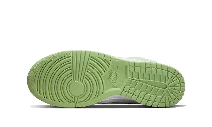 Детские кроссовки с флисовой отделкой Dunk Low SE Honeydew Nike, Grun Kohlengrau — фото 3