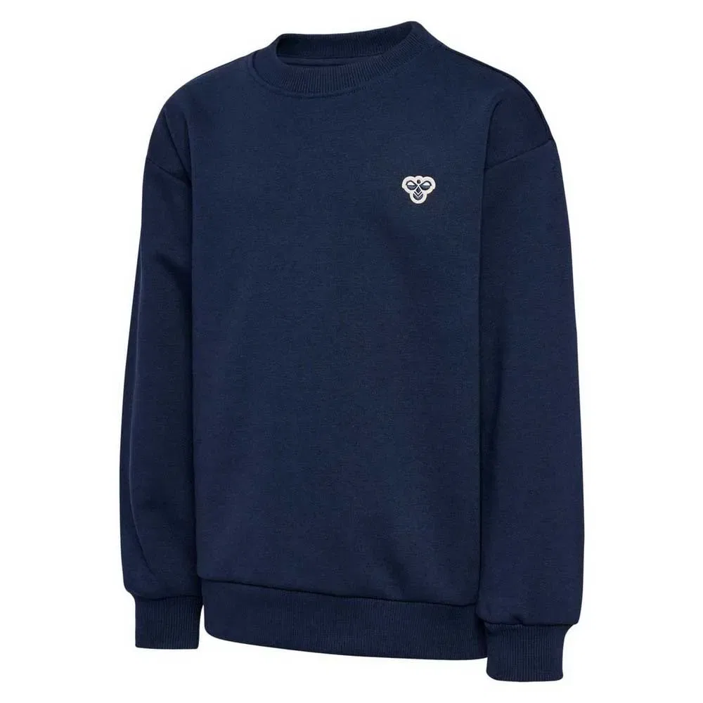 Детский свитшот свободного кроя Loose Bee Hummel, Blue — фото 3