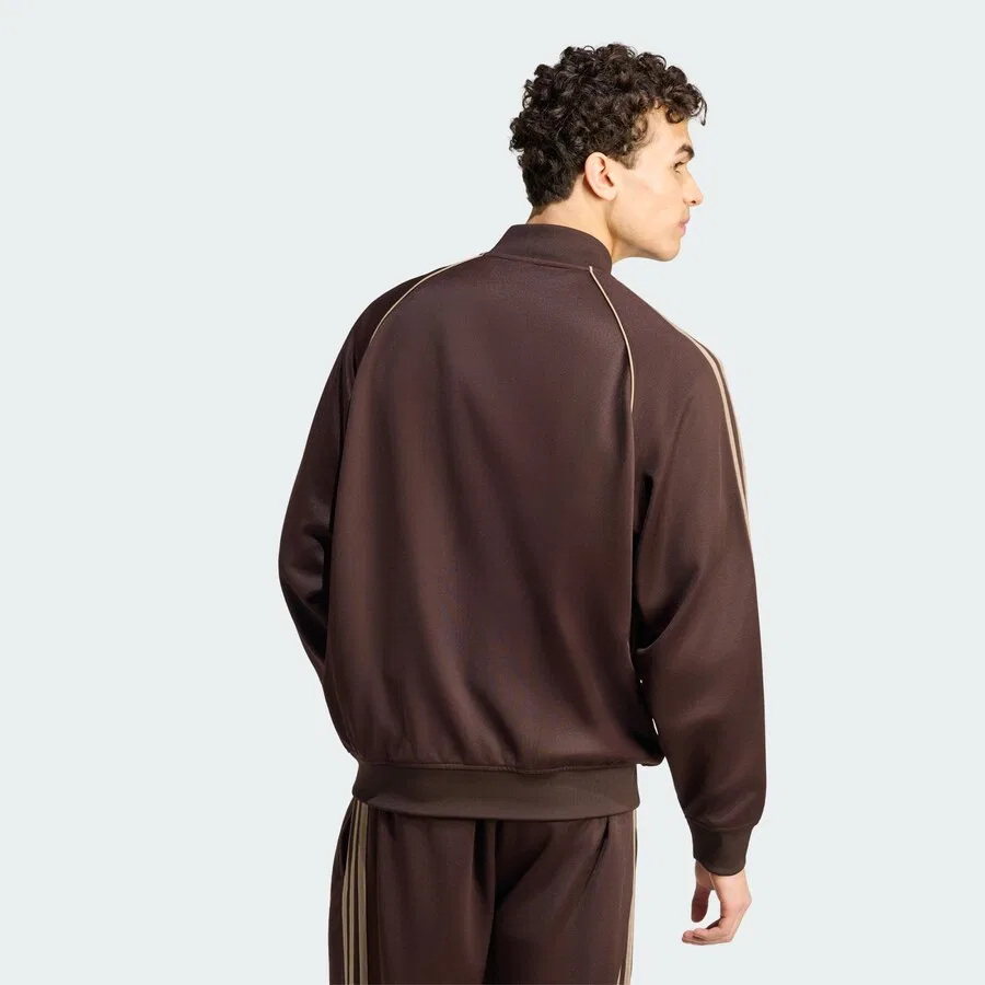 Куртка ADIDAS ORIGINALS Between-Season Jacket 'SST TT' золотого цвета — фото 3