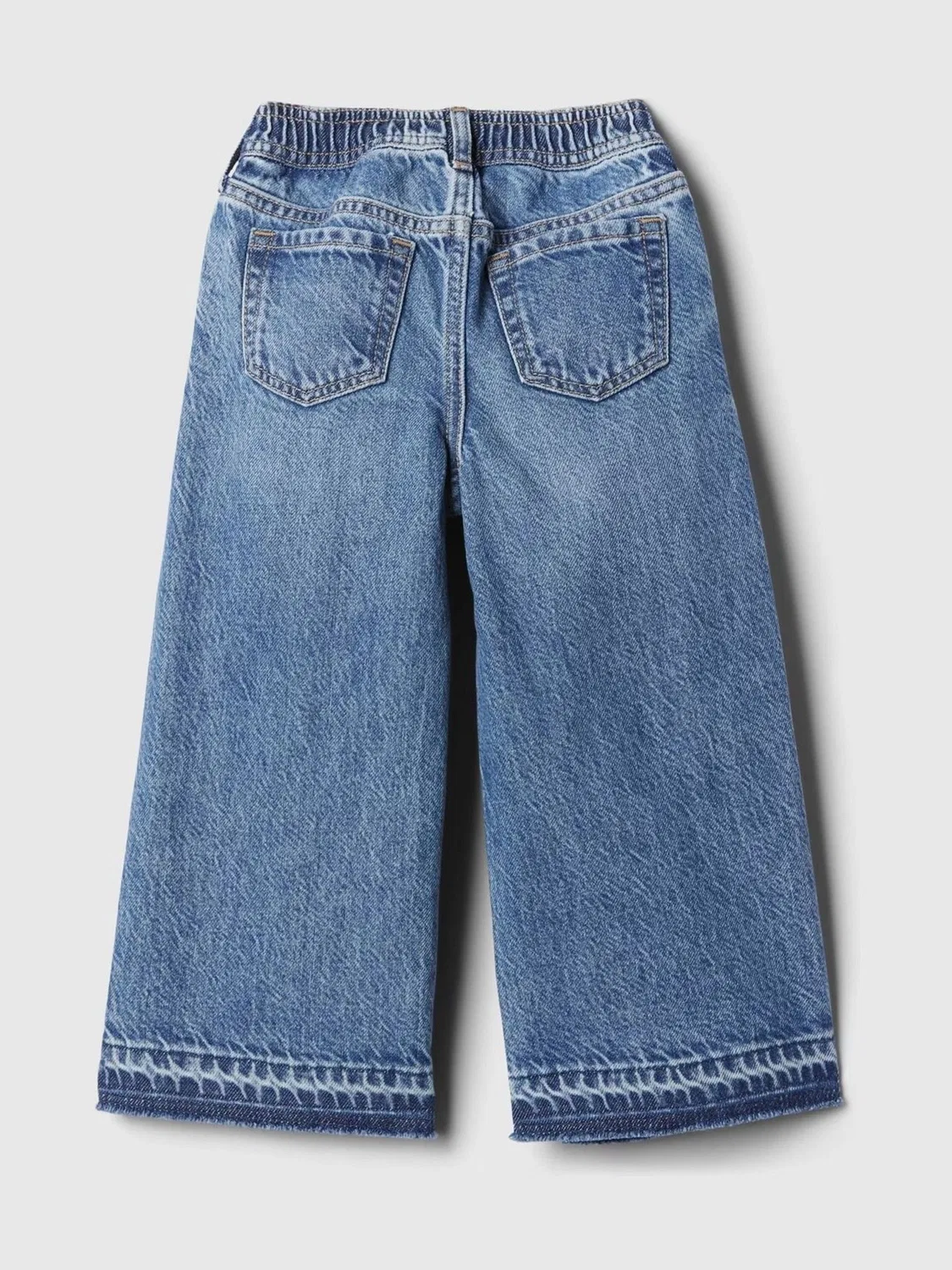 Джинсы свободные Gap Blue Soft Pull On Baggy Jeans, синий — фото 2