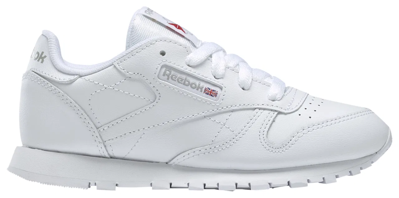 Кеды для мальчиков Classic Leather Reebok, белый — фото 2