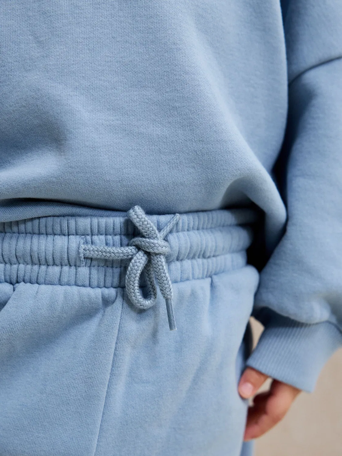 Спортивный костюм Single Printed Crew Neck Sweat Top & Joggers Set Next, Light Blue — фото 4