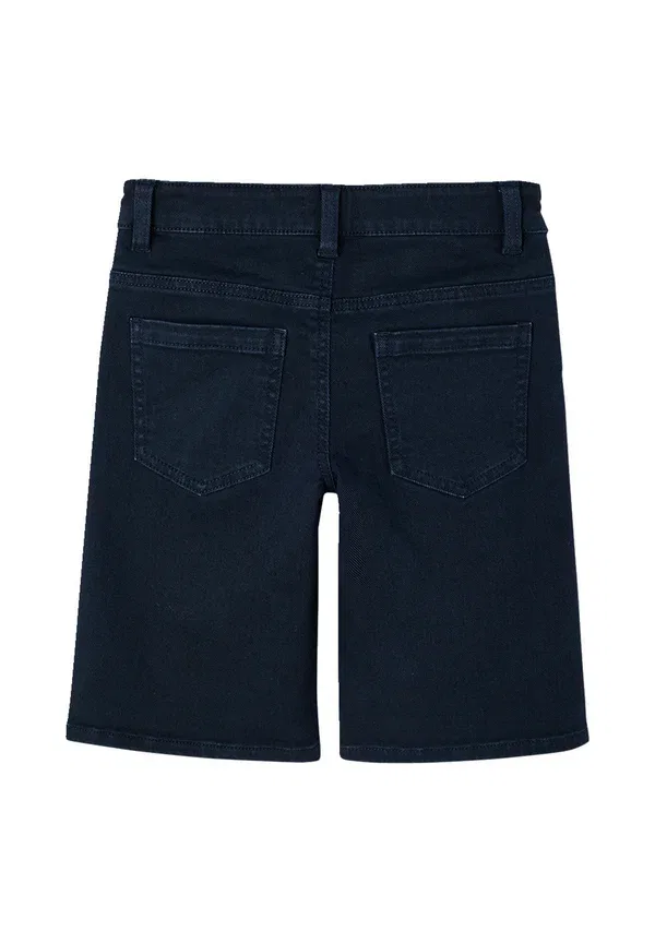Шорты хлопковые Bermudas 5-pocket-form, Vertbaudet, Marine, морской — фото 2