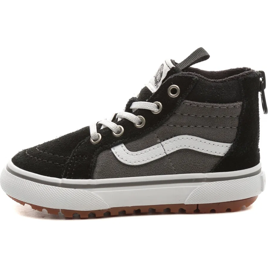 Детские кроссовки с высоким берцем Vans Mte Sk8-Hi Zip, Черный