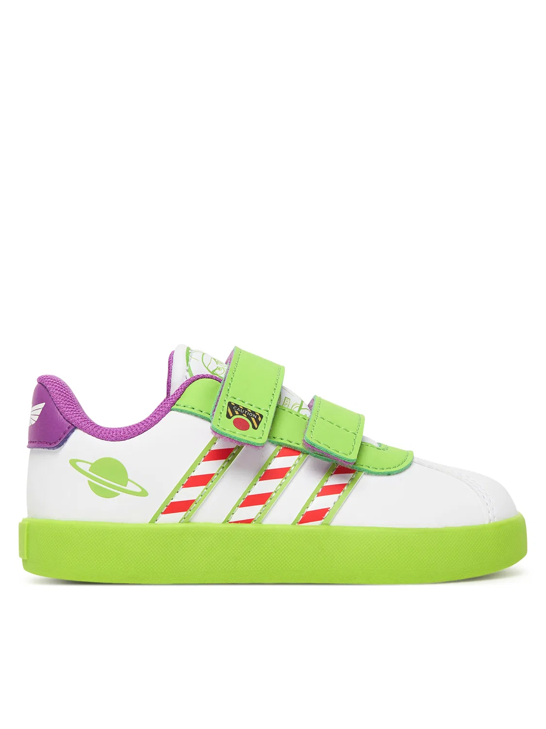 Кроссовки для мальчика Vl Court Buzz Cf Adidas, белый