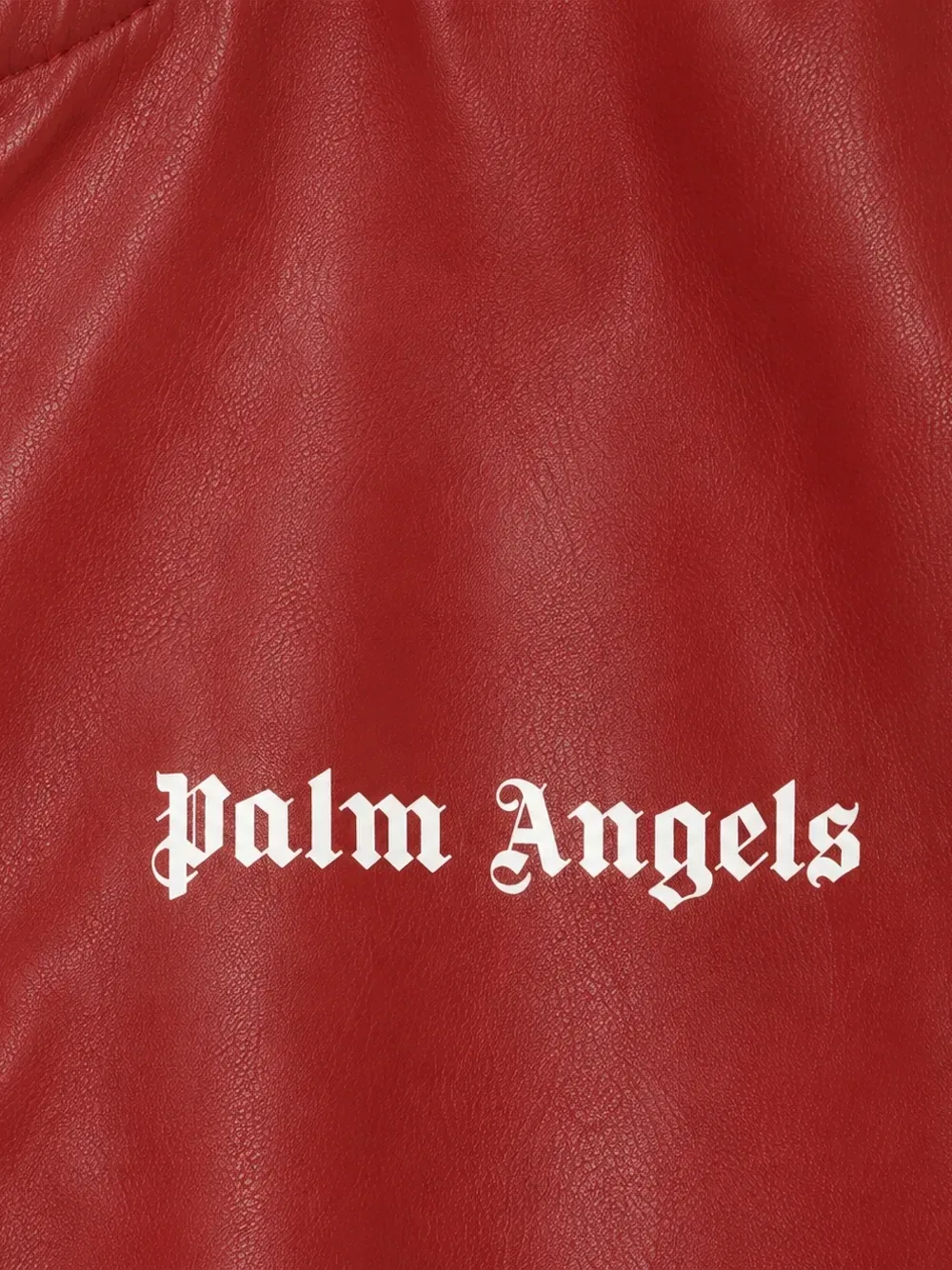 Куртка с логотипом и боковыми полосками Palm Angels Kids, красный — фото 3